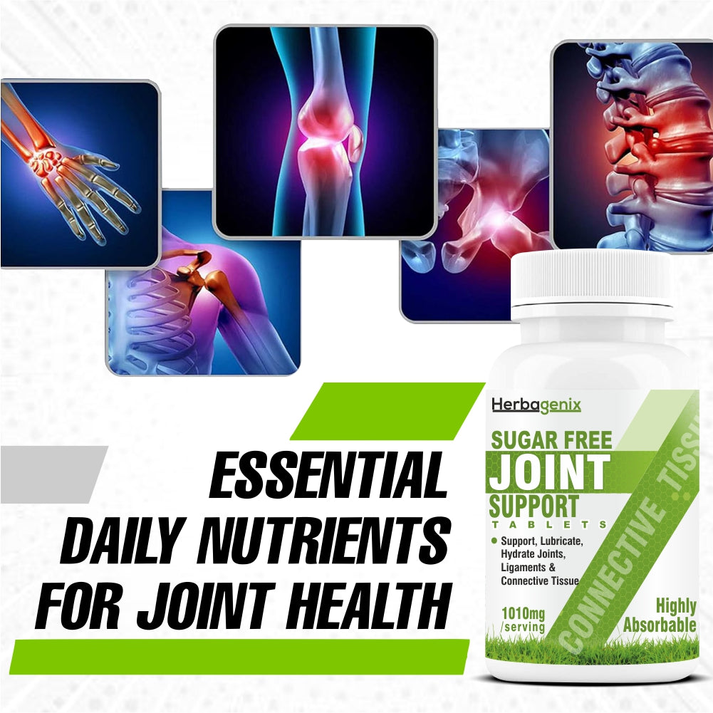 HERBAGENIX Joint Support Supplement For Joints Mobility & Lubrication-60 Tablets