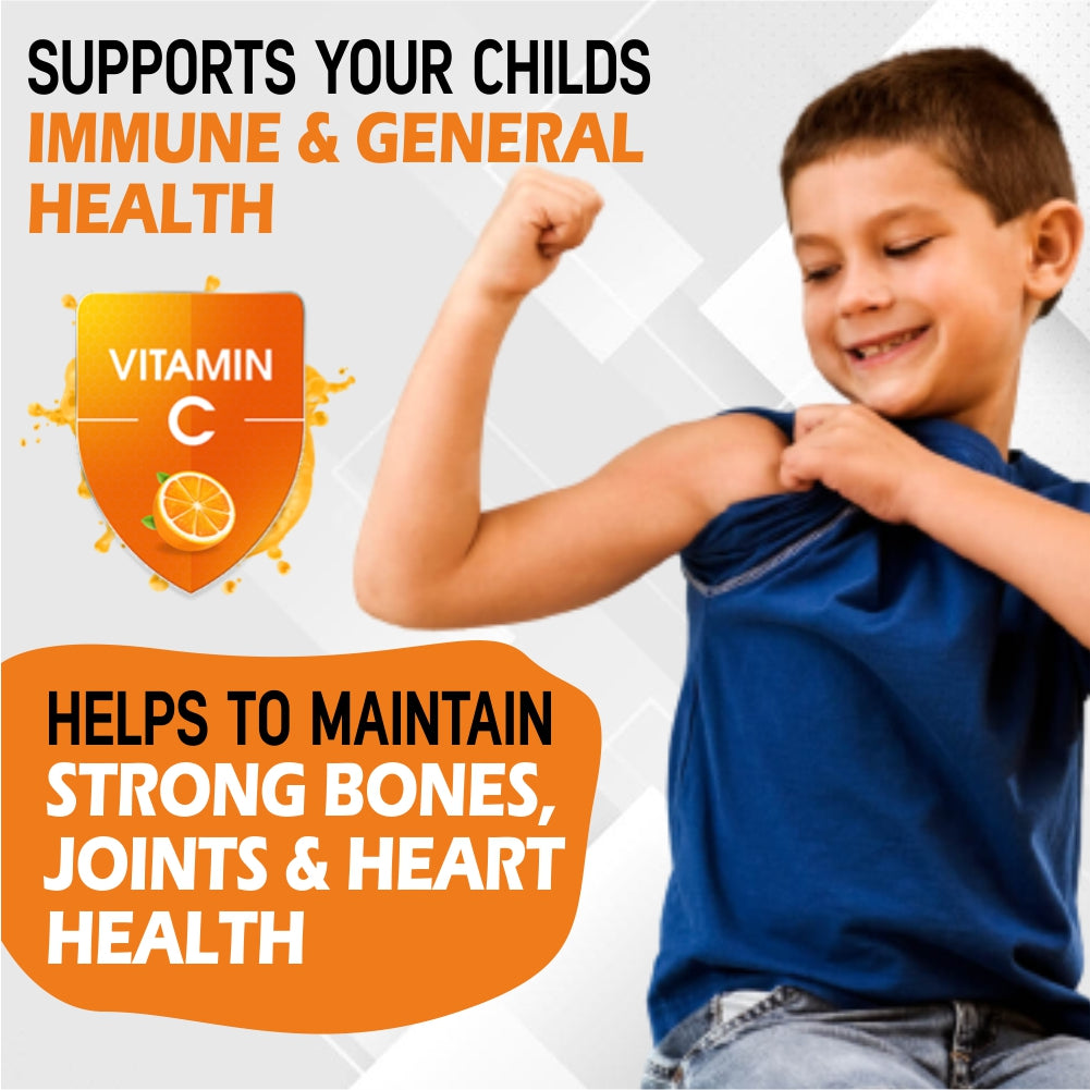 HERBAGENIX Vitamin C Tablet For Kids Chewable Tablets – 60