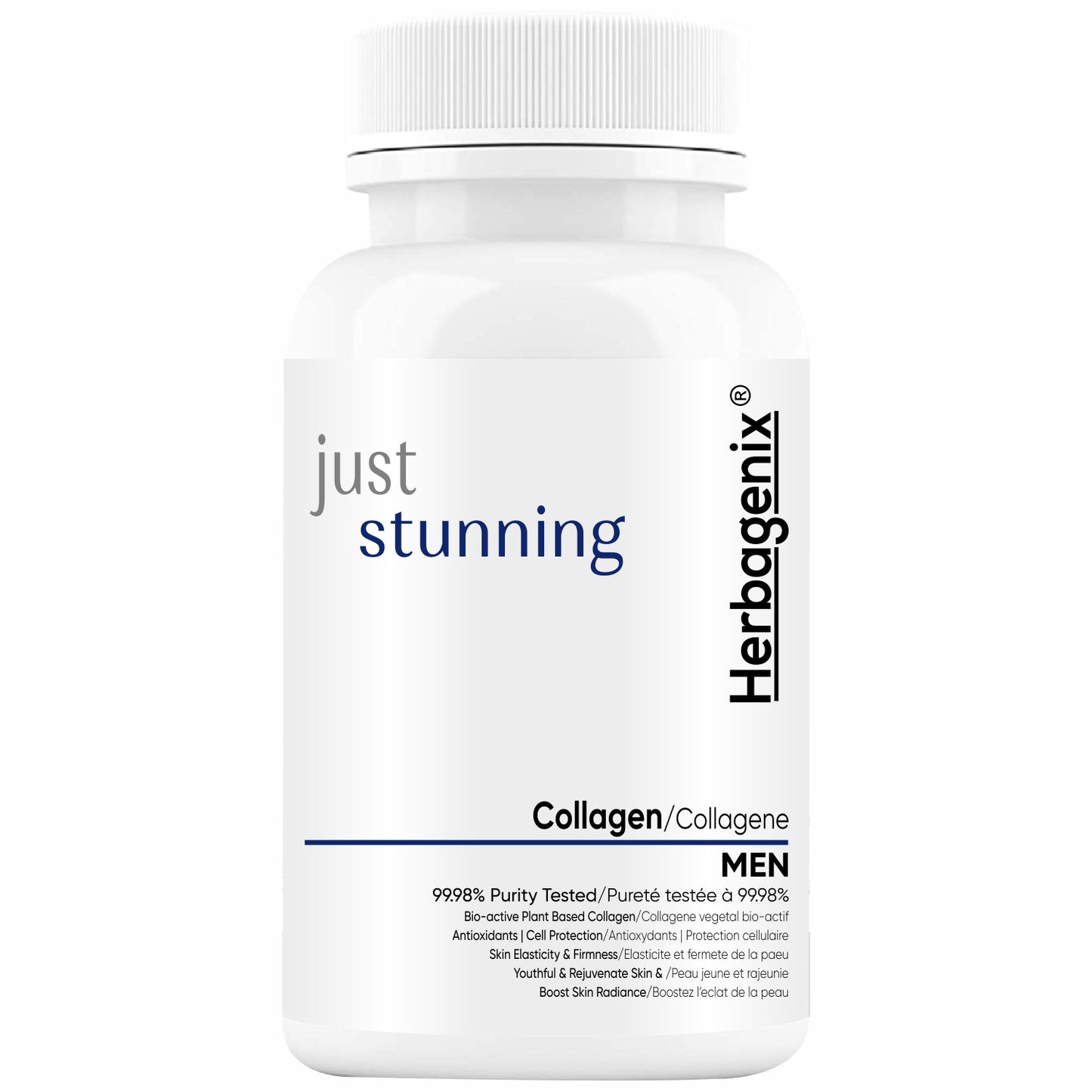 HERBAGENIX Collagen Supplements For Men, 60 Tablets