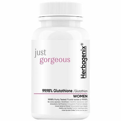 HERBAGENIX Glutathione Tablets For Skin Whitening For Women-60 Tablet