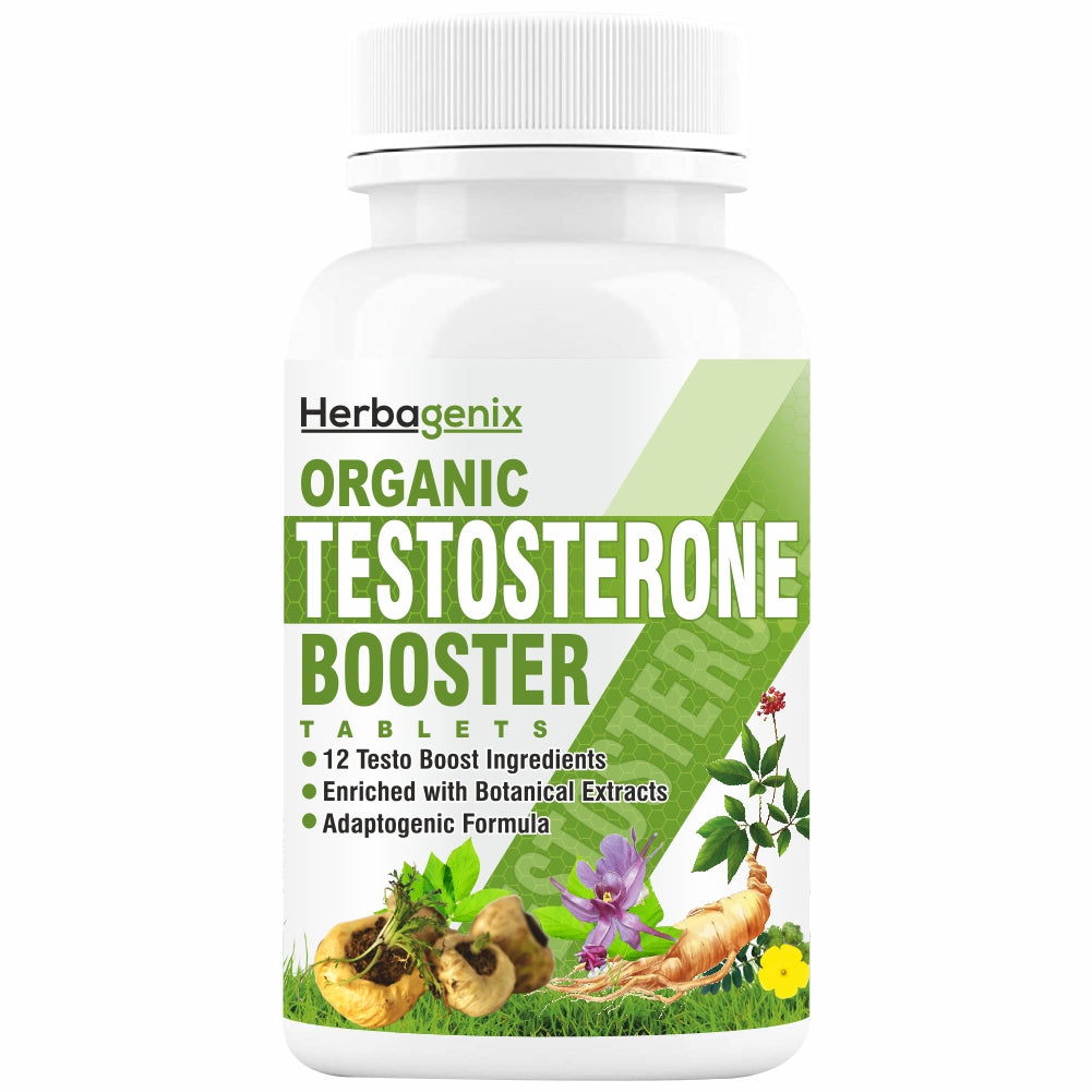 HERBAGENIX Testosterone Booster Energy Supplement For Men-60 Tablets