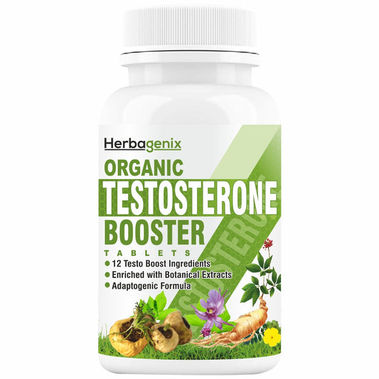 HERBAGENIX Testosterone Booster Energy Supplement For Men-60 Tablets