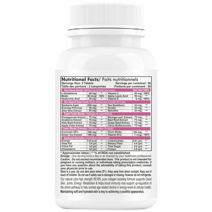 HERBAGENIX Collagen Supplements For Women, 120 Tablets (Pack 2)