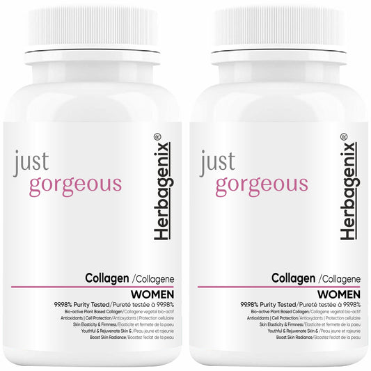 HERBAGENIX Collagen Supplements For Women, 120 Tablets (Pack 2)